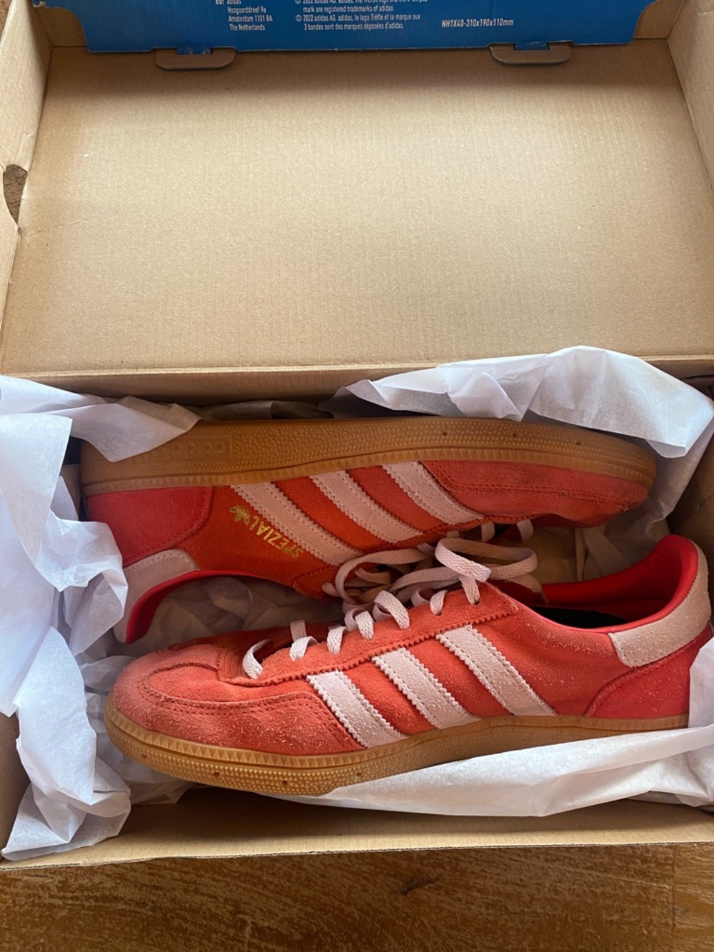 Adidas Handball Spezial Red and Pink